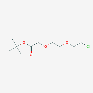molecular formula C10H19ClO4 B8185362 Chloro-PEG2-Boc 