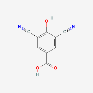 3,5-Dicyano-4-hydroxybenzoic acid