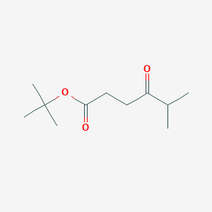 5-Methyl-4-oxo-hexanoic acid tert-butyl ester