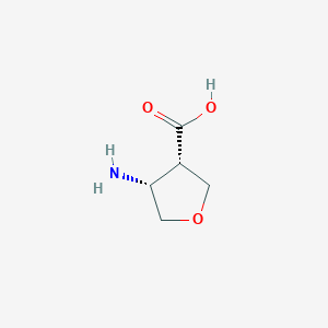(3S,4R)-4-aminooxolane-3-carboxylic acid