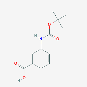 5-Boc-amino-cyclohex-3-enecarboxylic acid