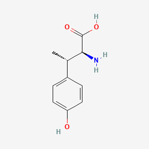 molecular formula C10H13NO3 B8185923 (2S,3S)-2-Amino-3-(4-hydroxy-phenyl)-butyric acid CAS No. 128573-14-8