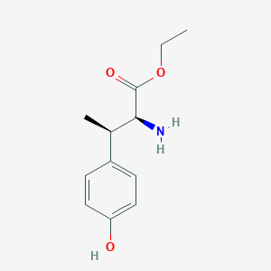 (2S,3R)-2-Amino-3-(4-hydroxy-phenyl)-butyric acid ethyl ester