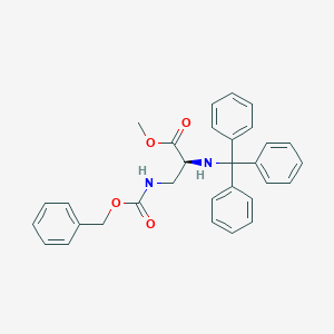 (S)-3-Benzyloxycarbonylamino-2-(trityl-amino)-propionic acid methyl ester