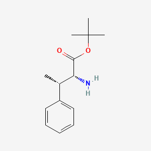 (2R,3S)-2-Amino-3-phenyl-butyric acid tert-butyl ester