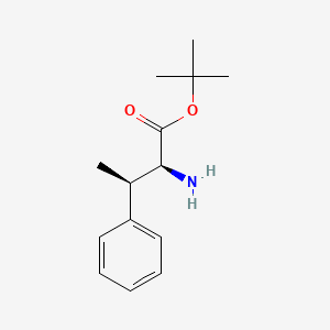 (2S,3R)-2-Amino-3-phenyl-butyric acid tert-butyl ester