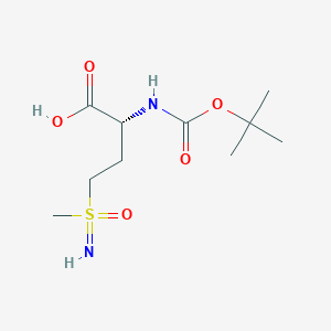 molecular formula C10H20N2O5S B8186301 N-Boc-D-Methionine sulfoximine 