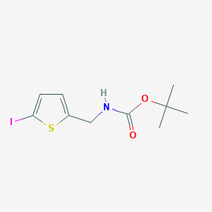 (5-Iodo-thiophen-2-ylmethyl)-carbamic acid tert-butyl ester