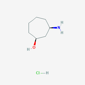cis-3-Amino-cycloheptanol hydrochloride