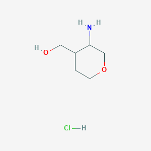 (3-Amino-tetrahydro-pyran-4-yl)-methanol hydrochloride