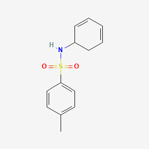 molecular formula C13H15NO2S B8186693 N-(2,4-Cyclohexadienyl)-p-toluenesulfonamide 