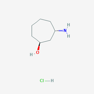 trans-3-Amino-cycloheptanol hydrochloride