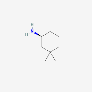 molecular formula C8H15N B8187050 (S)-Spiro[2.5]oct-5-ylamine 
