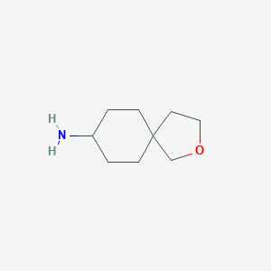 molecular formula C9H17NO B8187085 2-Oxa-spiro[4.5]dec-8-ylamine 