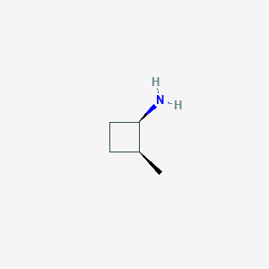 molecular formula C5H11N B8187136 (1R,2S)-2-Methyl-cyclobutylamine 