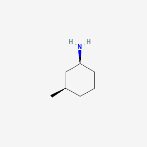 molecular formula C7H15N B8187203 (1S,3R)-3-methylcyclohexan-1-amine CAS No. 64869-63-2