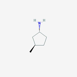 molecular formula C6H13N B8187236 (1R,3R)-3-Methyl-cyclopentylamine 