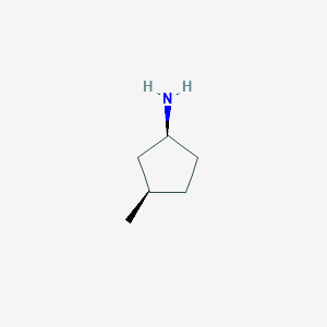 molecular formula C6H13N B8187239 (1S,3R)-3-Methyl-cyclopentylamine 