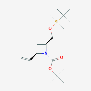 cis-1-Boc-2-(tert-butyl-dimethyl-silanyloxymethyl)-4-vinyl-azetidine