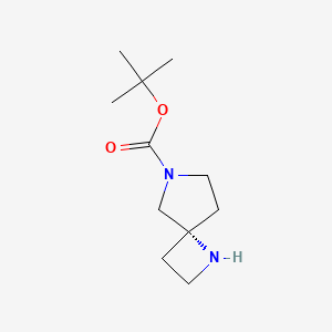molecular formula C11H20N2O2 B8187401 (R)-1,6-Diaza-spiro[3.4]octane-6-carboxylic acid tert-butyl ester 