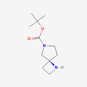 molecular formula C11H20N2O2 B8187405 (S)-1,6-Diaza-spiro[3.4]octane-6-carboxylic acid tert-butyl ester 