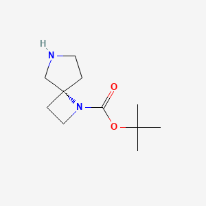 molecular formula C11H20N2O2 B8187410 (R)-1,6-Diaza-spiro[3.4]octane-1-carboxylic acid tert-butyl ester 