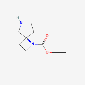 molecular formula C11H20N2O2 B8187413 (S)-1,6-Diaza-spiro[3.4]octane-1-carboxylic acid tert-butyl ester 