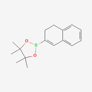 molecular formula C16H21BO2 B8187430 1,2-Dihydro-naphthalene-3-boronic acid pinacol ester 