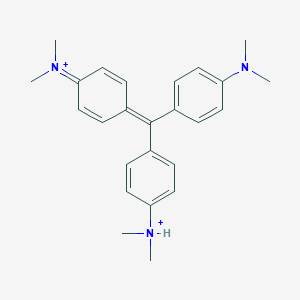 B081881 Bis[P-(dimethylamino)phenyl][P-(dimethylammonio)phenyl]methylium CAS No. 14426-25-6