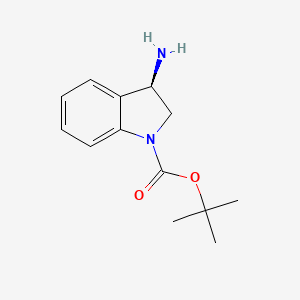 (R)-3-Amino-2,3-dihydro-indole-1-carboxylic acid tert-butyl ester
