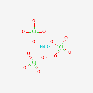 molecular formula Cl3NdO12 B081883 高氯酸钕(3+) CAS No. 13498-06-1