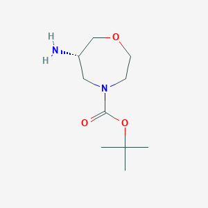 (S)-4-Boc-6-Amino-[1,4]oxazepane