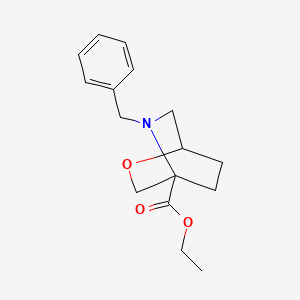 5-Benzyl-2-oxa-5-aza-bicyclo[2.2.2]octane-4-carboxylic acid ethyl ester