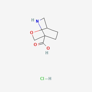 2-Oxa-5-aza-bicyclo[2.2.2]octane-4-carboxylic acid hydrochloride