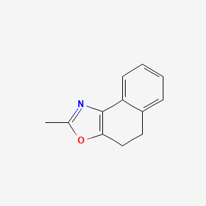 molecular formula C12H11NO B8188755 2-Methyl-4,5-dihydronaphtho[1,2-d]oxazole 