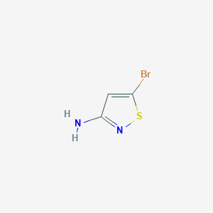 molecular formula C3H3BrN2S B8188889 5-Bromo-isothiazol-3-ylamine 