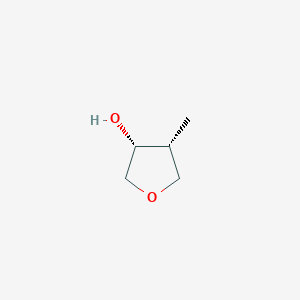 molecular formula C5H10O2 B8189056 (3R,4R)-4-Methyltetrahydrofuran-3-ol 