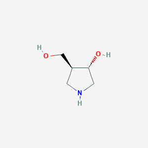 (3s,4s)-4-(Hydroxymethyl)pyrrolidin-3-ol