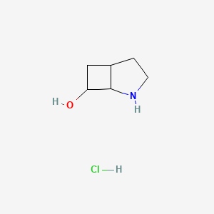 2-Azabicyclo[3.2.0]heptan-7-ol;hydrochloride