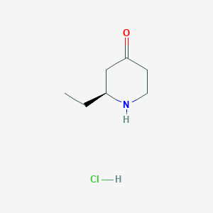(S)-2-Ethyl-piperidin-4-one hydrochloride