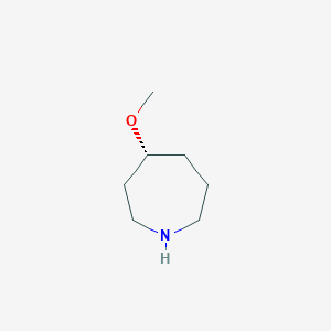 molecular formula C7H15NO B8189565 (R)-4-Methoxy-azepane 