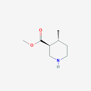 methyl (3S,4R)-4-methylpiperidine-3-carboxylate