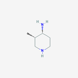 molecular formula C6H14N2 B8189636 cis-3-Methyl-piperidin-4-ylamine 