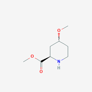 trans-4-Methoxy-piperidine-2-carboxylic acid methyl ester
