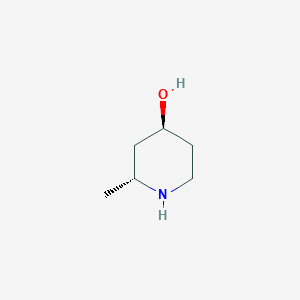 molecular formula C6H13NO B8189704 trans-2-Methyl-piperidin-4-ol 