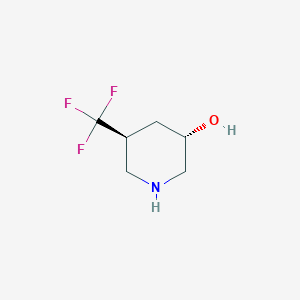 trans-5-Trifluoromethyl-piperidin-3-ol