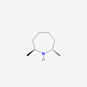 molecular formula C8H17N B8189741 (2S,7S)-2,7-Dimethyl-azepane 