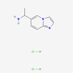 1-Imidazo[1,2-a]pyridin-6-yl-ethylamine dihydrochloride
