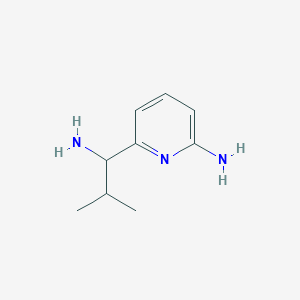6-(1-Amino-2-methyl-propyl)-pyridin-2-ylamine