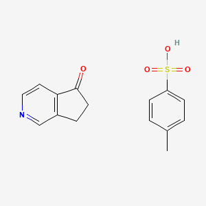 molecular formula C15H15NO4S B8190565 6,7-Dihydro-[2]pyrindin-5-one Tosylate 